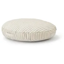 Kid’s Concept Kids Concept Pouf Sitzkissen Streifen, 60 cm beige