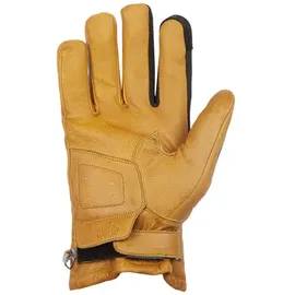 Helstons Kustom Lederhandschuhe - Gold - 2XL