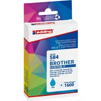 Edding Druckerpatrone ersetzt Brother LC3219XLC Cyan