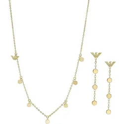 Emporio Armani Schmuck-Set Edelstahl One Size Damen 