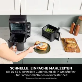 Ninja Double Stack SL300EU 7,6 l schwarz