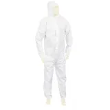 Meditrade Suavel Yeti Chemischer Schutzanzug Kat IIITyp 5/6, Typ 5B/6B, Farbe weiss, Gr. XXLKörpergröße: 188-194cm | (1 Stück)