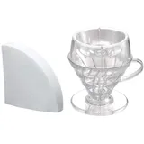 Hario V60 Drip-Assist Set 140ml Schwarz