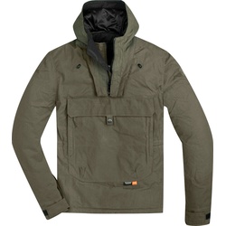 Merlin Outlaw D3O Explorer Motorrad Überziehjacke, grün, Größe M für Männer