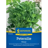 Kiepenkerl Profi-Line Petersiliensamen Peione 1055850 - verbesserter "Gigante d ́italia", großblättrig und aromatisch - Pflanzen Samen, Saatgut, Kräutersamen