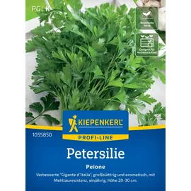 Kiepenkerl Profi-Line Petersiliensamen Peione 1055850 - verbesserter "Gigante d ́italia", großblättrig und aromatisch - Pflanzen Samen, Saatgut, Kräutersamen