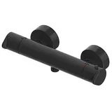 Bravat Milano Brausethermostat 3518099 Aufputz, schwarz matt
