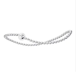 Silberarmband ONE ELEMENT "Armband aus 925 Silber Ø 54,0 mm mit Gummiband", silber, Armbänder, Damen, Silber 925 (Sterlingsilber), Gummiband – zeitlos schön – für besondere Momente gemacht