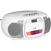 JVC RC-E451W (FM, Bluetooth), Radio, Weiss