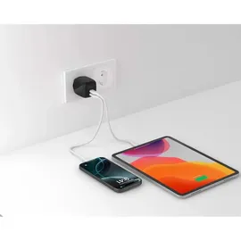 Belkin Dual USB-C Ladegerät Power Delivery und PPS (67 W) schwarz