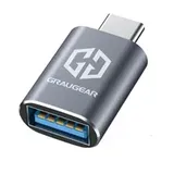 GRAUGEAR USB-A auf USB-C Adapter 0,31 m Grau