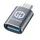 GRAUGEAR USB-A auf USB-C Adapter 0,31 m Grau