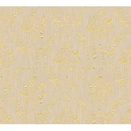 KUNSTLOFT Vliestapete Versailles 10 0.53x10.05 m, leicht glänzend, lichtbeständige Design beige
