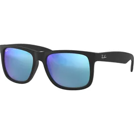 Ray Ban Justin RB4165 622/55 51-16 matte black/blue