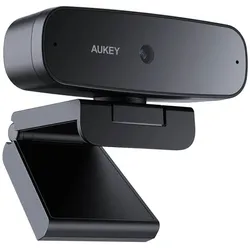 AUKEY PC-W3S, 2 MP, 1920 x 1080 Pixel, Full HD, Auto, USB 2.0, Schwarz