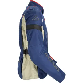 Acerbis X-Travel 2.0 Textiljacke Blau/Beige/Rot S