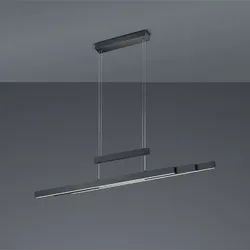 LED Pendelleuchte TRAJAN - schwarz