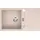 QLS Runner Beige links Einbau Granit Handbetätigung 760 x 440 mm