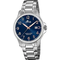 Lotus Edelstahl Herren Uhr Armbanduhr silber Luxus Khrono D2UL18645/2