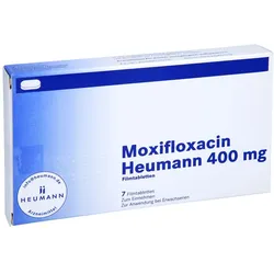 MOXIFLOXACIN Heumann 400 mg Filmtabletten 7 St