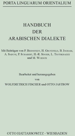 Handbuch Der Arabischen Dialekte  Kartoniert (TB)