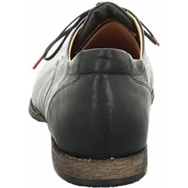THINK! GURU chromfrei gegerbte nachhaltige Halbschuhe, schwarz 0010