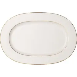 Villeroy & Boch Signature Anmut Gold Platte oval