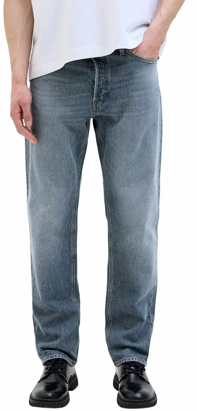 Jack & Jones Chris Relaxed Fit Jeans in Used Look-W27 / L32