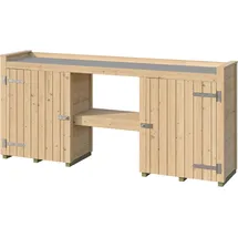 Weka Pflanztisch Killarney 235 x 109 cm Beige