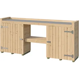 Weka Pflanztisch Killarney 235 x 109 cm Beige