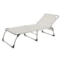 Jan Kurtz Fiam Amigo Big Dreibeinliege 207 x 75 x 40 cm silbergrau klappbar