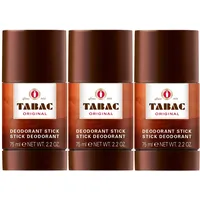 Tabac® Original | Vorteilspack Deodorant Stick - Original Seit 1959 - sanft zur Haut - mit dem Duft des Originals - 24 Stunden Deo-Schutz | 3x 75ml