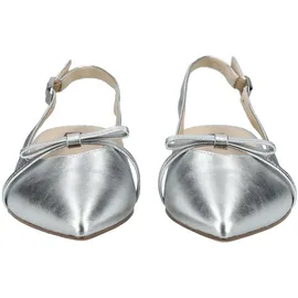 HÖGL "Högl Ballerinas Leder", Damen, silber, Größe 38 EU / 5 UK