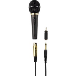 Thomson Mikrofon M152 Dynamisches Mikrofon mit XLR-Stecker, Vocal Handmikrofon schwarz