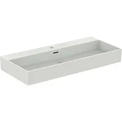 Ideal Standard Extra Waschtisch R0553MA 1 Hahnloch, mit Überlauf, geschliffen, weiß Ideal Plus