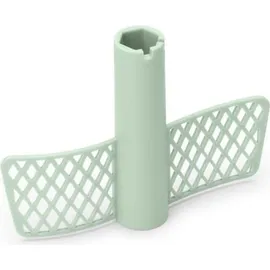 Brabantia TASTY+ Manueller Lebensmittelzerkleinerer | Handbetriebener Minizerkleinerer mit Edelstahlklingen | Zerkleinern und Verquirlen | Kompaktes Küchenwerkzeug | Jade Green