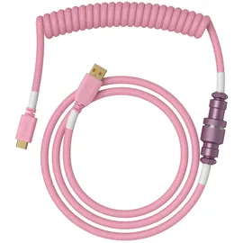Glorious PC Gaming Race Coiled Cable Kabel Prism Pink PC