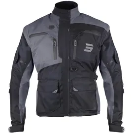 Shot Racetech Motocross Jacke Schwarz/Grau S