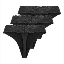 Only G-String 3 St. Schwarz M (38)