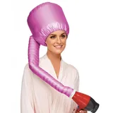 Clyhon Attachment für Haartrockner, Motorhauben-Haartrockneraufsatz, Helm-Trocknung Kappe Salon Hair Dryer Hood Bonnet Trockenhauben für Haare Wrap Turban Haartrockentuch