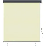 vidaXL Außenrollo 140x250 cm Creme