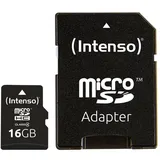 Intenso microSD Class 4 + SD-Adapter 16 GB