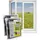 EasyMaxx Fliegengitter mit Klettverschluss 130 x 150 cm schwarz 2 St.