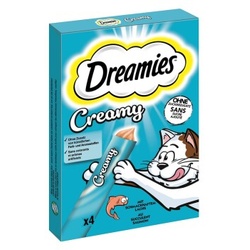 Dreamies Creamy Snack 11x4x10g Lachs