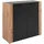 MID.YOU Kommode 89 x 85 x 34,5 cm Anthrazit / Eiche Artisan
