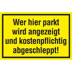 WARNSCHILD / HINWEISSCHILD