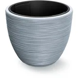 CASARIA Rillentopf 40 x 32 cm Grau