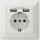 Digitus Schuko-Steckdose Unterputz DA-70613 Weiß