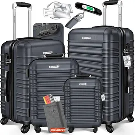Kesser Koffer-Set 4-tlg. grau