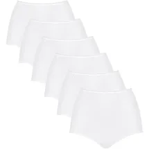 SLOGGI Slip 6er Pack Weiß 40